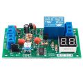 JK12-A 12V Time Adjustable Relay Module with LED Digital Tube Display Countdown Single Chip Relay. 