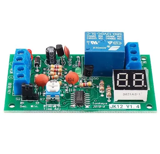 JK12-A%2012V%20Time%20Adjustable%20Relay%20Module%20with%20LED%20Digital%20Tube%20Display%20Countdown%20Single%20Chip%20Relay%20-%20Image%205