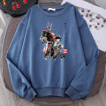 My Hero Academia Anime All Might Deku Male Hoodies Vintage Sport Tracksuit Street Crewneck Sportswear Casual O-Neck Men Pullover. 
