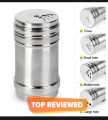 Shaker -  Salt & Pepper Shaker  - Salt & Pepper Shaker Stainless Steel jar (1 pc ). 