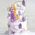 Princess Rapunzel Cake topper, Tangled Cake Topper, Custom Cake Topper, Personalized Cake Topper, Disney Princess Karachi décor cake topper. 