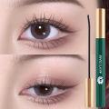 Silk Fiber Matte Mascara Makeup Ultra-Fine Brush Lengthens Eyelashes Waterproof Fast Dry Brown Black Curling Mascara Comestic. 