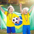 100 Pieces Kids Plastic Winner Medals Gold Winner Award Medals for Olympic Style,Party Decorations and Awards. 