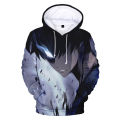 New Solo Leveling Sung Jin Woo 3D Printed Hoodies Hot Korean Sung Jin Woo Sweatshirts Men's O-Neck Oversized Hoodies 2XS-5XL. 