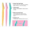 Tinkle Eyebrow Shaper Razor | Set of 3 | Easy Facial Hair Remover Tool | Stainless Steel Blade with Guard for Safety |. 