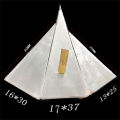 Bag with Ties for Wedding Birthday Easter Favors Packing 100Pcs/pack Plastic Cone Bag Transparent Triangle Candy Bags Carrot Gift. 