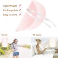 3 Colors LED Face Mask Red Light Therapy Facial Photon for Skin Rejuvenation, Collagen, Anti Aging, Wrinkles. 