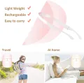3 Colors LED Face Mask Red Light Therapy Facial Photon for Skin Rejuvenation, Collagen, Anti Aging, Wrinkles. 