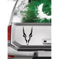 Markhor (Black Sticker), Markhoor Car Sticker, Mar Khoor Car Sticker,  Car Accessories, Stickers for Car, Car Modification, Car Decoration. 