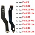 USB Charging Port Dock Flex Cable For Oppo Find X X2 X3 X5 Pro X2Lite X3Lite USB Charger Connector Board Flex Ribbon Parts. 
