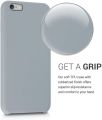 kwmobile TPU Silicone Case Compatible with Apple iPhone 6 Plus / 6S Plus - Soft Flexible Rubber Protective Cover - Grey. 