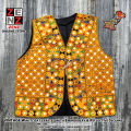 Embroidered Pakistani Traditional Sindhi Balochi & Cultural Party Wear Waistcoat Koti for Girls Women  Multicolour Embroidery Threadwork Waist Coat Craft by ZENZ. 