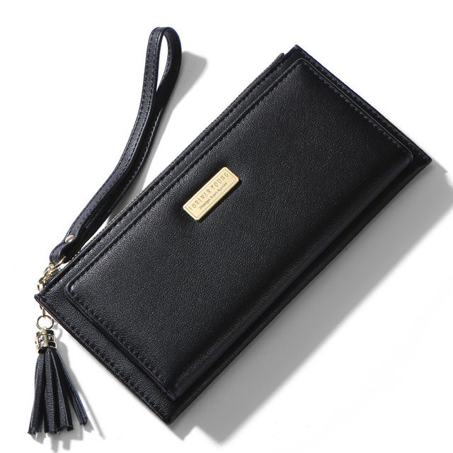 Forever Young Brand Designer Women Wallet Limited Clearance Soft PU Leather Phone Pocket Lady Puese Fashion Female Long Wallets