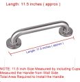 Bathroom Stainless Steel Handrail - Mobility & Disability Safety Handle Grab Bar - 1 Piece. 