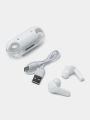 Air 33 Wireless Bluetooth Earbuds - Bluetooth 5.3 - Transparent Charging Case -  Noise Reduction - Sports Headset with Microphone - Waterproof Headphone - LED Digital Display Earbuds. 