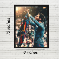 Leo Messi Wall Frame. 