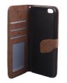Flip Case For Samsung Galaxy S4  - Brown. 
