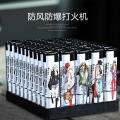 Windproof Disposable Lighter Creative Personality Trendy Household Supermarket Wholesale Small Shop Convenience Store Smoking Set. 