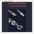 ShopSphere Idol LE SSERAFIM Tour Merch ‘ RISES’ Bracelet -style Chain Symbol Charm -style Chain Designed Bracelet. 