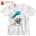 Baby Donald Duck Fine Jersey Printed Tshirt for kids ,Boys and Girls. 