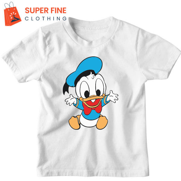 Baby Donald Duck Fine Jersey Printed Tshirt for kids ,Boys and Girls