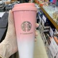 Starbucks Tumblers with Straw and LID | StainLess Steel Mug | Spill Proof | 2 in 1 Colour | Coffee Cup | 500 ML Capacity .. 