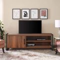 Modern Wooden TV Stand Table - TV Unit Console, LED TV Stand, Wooden Media Console, TV Cabinet for Living Room, Entertainment Center for TVs. 