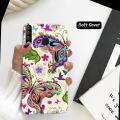 Infinix Smart 3 Plus X627 Cover Case ( X627 ) - Butterfly Soft Cover Case for Infinix X627. 