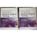 Text book of Medical Surgical Nursing Brunner & Suddarth's Volume 1&2 set low price edition Best book Latest Edition.. 