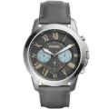 Fossil FS5183 Leather Strap Wrist Watch for Men. 