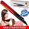 Original 820 Professional Hair Straightener Electric Ceramic Professional Flat Hair iron Hair styling tool Beauty Set straightening Rod Hair Straightner for Women Adjustable  30 seconds Fast Heatup Hair Straightners Temperature Control 120C – 180C. 