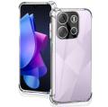 Tecno Spark Go 2023 4G Back Cover Transparent Soft Bumper Clear Back Case Imported. 