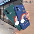 chenyyka For OPPO Find X2 Lite Reno 3 Pro 5G Find X2 Neo Case Lovely Rainbow Pattern Square Creative Soft Silicone Edge Pattern Phone Case Full Cover Lens Camera Protection Cases Shockproof Phone Cover. 