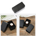 Fashion Watch Box Bracelet Showcase Compact Luxury Watch Storage Box Black Pull-out Watch Case for Gift Wrapping Watch. 
