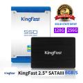 KingFast SSD DRIVE 128GB / 256GB SATA-3 6gbps 3D NAND TLC Solid State Drive For Laptop / PC. 