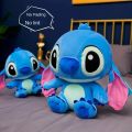 35-65cm Genuine Disney Kawaii Large Stitch Plush Toy Cute Anime Peripheral Plush Stuffed Doll Children's Birthday Christmas Gift. 
