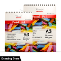 Chivalry Pastel Pad For Sketch And Drawing 20 Sheets, 160Gram Paper A3/A4 Size. 