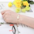 【Hengli jewelry story】Skyrim Elegant Mom Chain Stainless Steel Charm Bracelets Pulsera Jewelry Gift for Expectant Mother. 