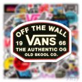 ❉ Vans - Series 04 HipHop Fashion Brand Logo Stickers ❉ 50Pcs/Set Off The Wall Fans Collection Harajuku DIY Fashion Luggage Laptop Skateboard Doodle Decals Stickers. 
