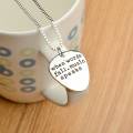 Men Women When Words Fail Music Speaks Guitar Pick Pendant Necklace Jewelry. 