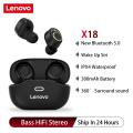 Lenovo X18 TWS Bluetooth 5.1 Earbuds Mini Bluetooth Wireless Earphones. 