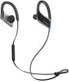 Panasonic Wings Wireless Bluetooth in Ear Earbuds Sport Headphones with Mic + Controller and Flashing LED's RP-BTS50-K (Jet Black), IPX5 Water Resistant. 