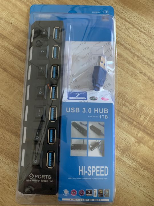 USB%203.0%20Super%20Hub%20With%207%20Ports%20Hi-Speed%20-%20Image%204