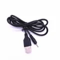 2.0mm Power Charger Cord Cable for E71 E90 N70 N71 N72 - Black (patli Pin). 