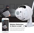 FLOUREON SD26W IP Camera PTZ 1080P Zoom 5X Surveillance Camera 2.0MP Waterproof Zoom 5X IR-Cut Night Vision Motion Detection Remote Vision by PC Smartphone P2P. 
