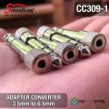 3.5mm to 6.5mm Stereo Headphone Jack to 1/8 to 1/4 Jack Adapter Converter For Soundking CC309-1 - Professional Audio Jack Connector. 