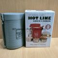 Hotline 3 layer lunch box with salad box  Lunch carrier. 
