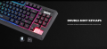 Marvo Branded K607 RGB Backlit Gaming Keyboard 25 Anti Ghosting Keys and Durable Membrane. 