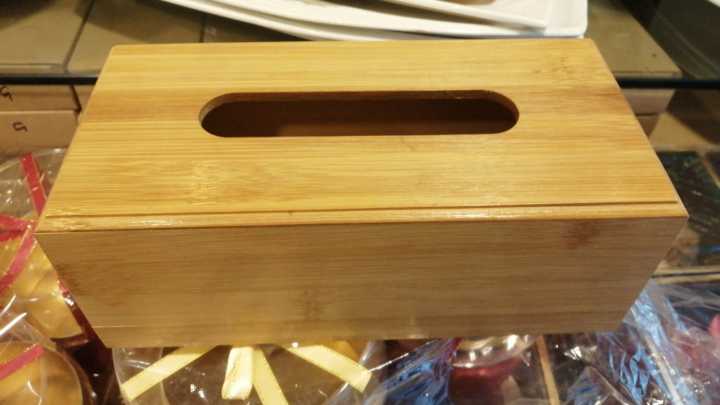 Wooden Tissue Box Cover