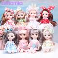 Amamia BJD Doll 13 Joints Movable Rich Facial Details BJD Dolls with Clothes Play House Toy. 